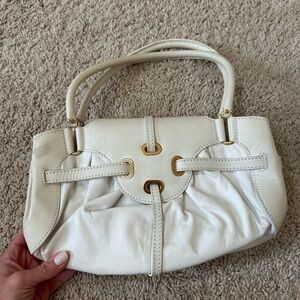 Jimmy choo white shoulder bag!